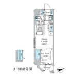 プライムブリス東中野駅前 ９０４ 1DK