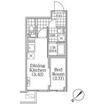 ＢＲＩＣＫ　ＲＥＳＩＤＥＮＣＥ　目黒本町 ２０２ 1DK